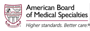 American Board of Medical Specialties logo.